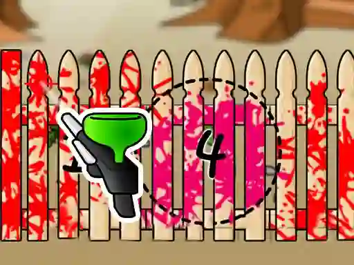Paint the Fence — безкоштовна онлайн гра
