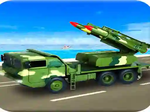 Us Army Missile Attack Army Truck Driving Games — безкоштовна онлайн гра