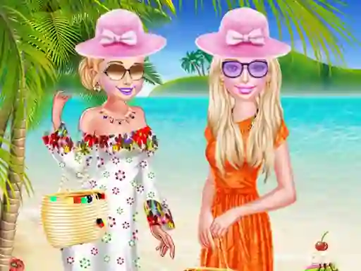 BFF Spring Beach Holiday — безкоштовна онлайн гра