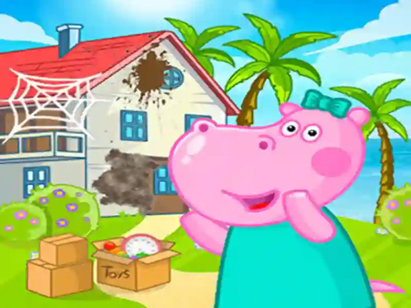 Kids Home Cleanup — безкоштовна онлайн гра