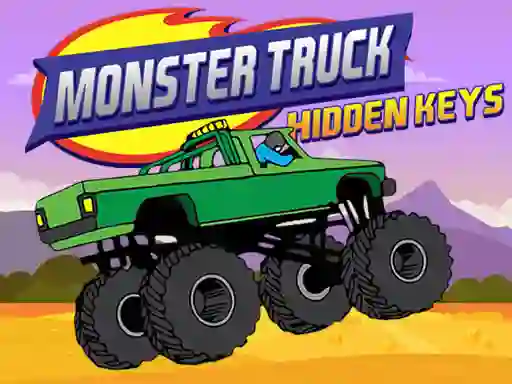 Monster Truck Hidden Keys — безкоштовна онлайн гра