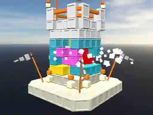 Castle Block Destruction — безкоштовна онлайн гра