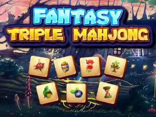 Fantasy Triple Mahjong — безкоштовна онлайн гра