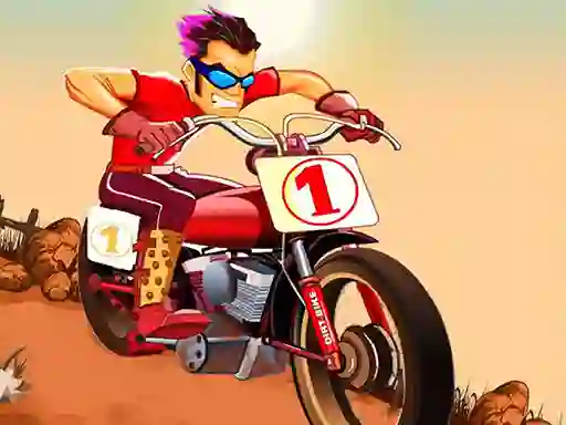 Moto Hill Bike Racing — безкоштовна онлайн гра