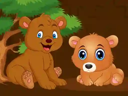 Baby Bear Jigsaw — безкоштовна онлайн гра