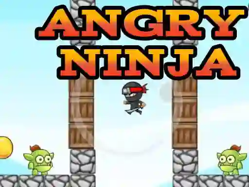Angry Ninja — безкоштовна онлайн гра