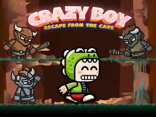 Crazy Boy Escape From The Cave — безкоштовна онлайн гра