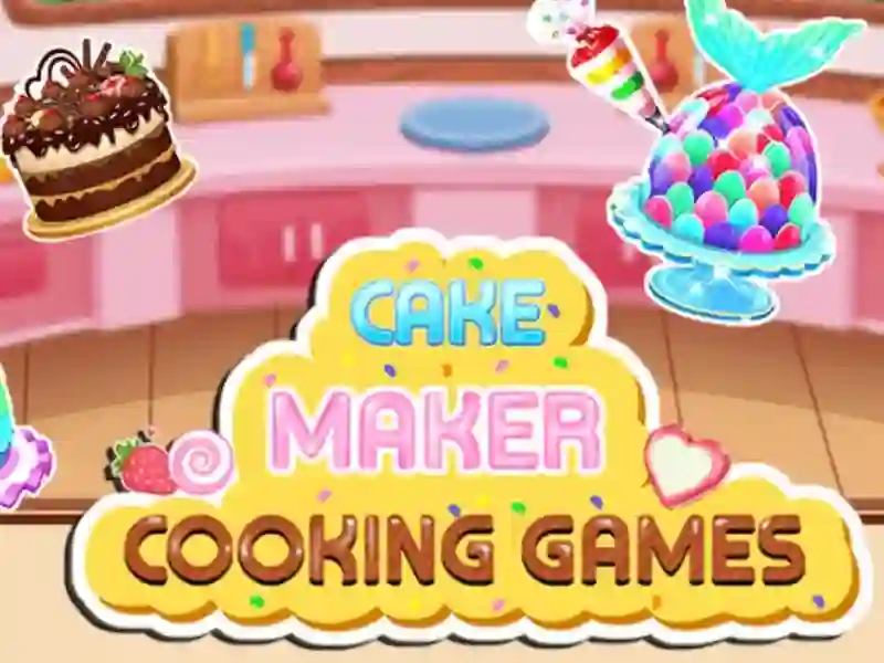 Cake Maker Cooking Games — безкоштовна онлайн гра