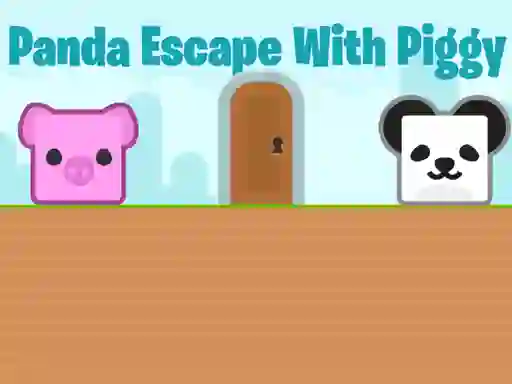 Panda Escape With Piggy — безкоштовна онлайн гра
