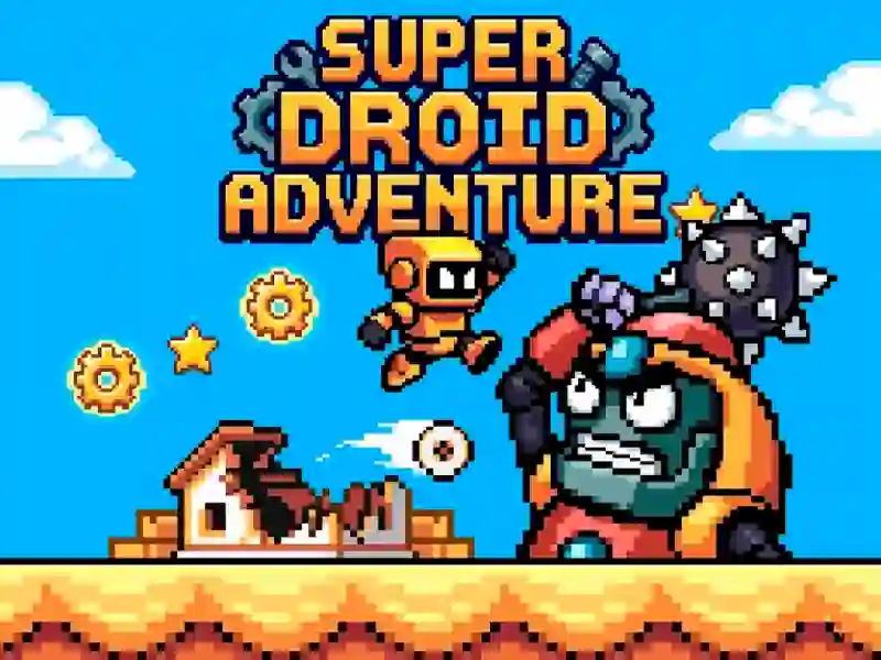 Super Droid Adventure — безкоштовна онлайн гра