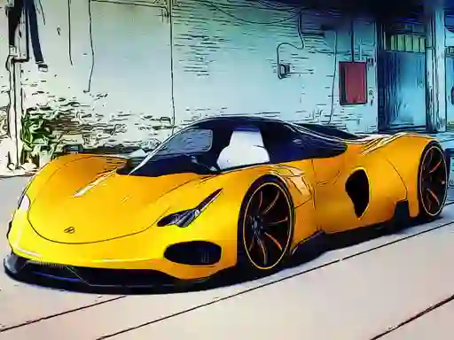 Futuristic Car Models — безкоштовна онлайн гра