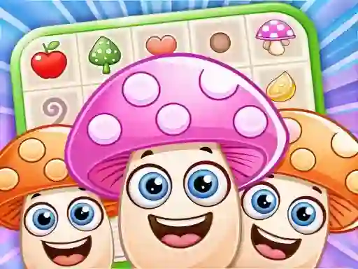 Mushroom Fever Match 3 — безкоштовна онлайн гра