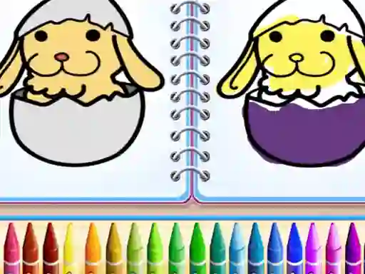 Coloring Bunny Book — безкоштовна онлайн гра