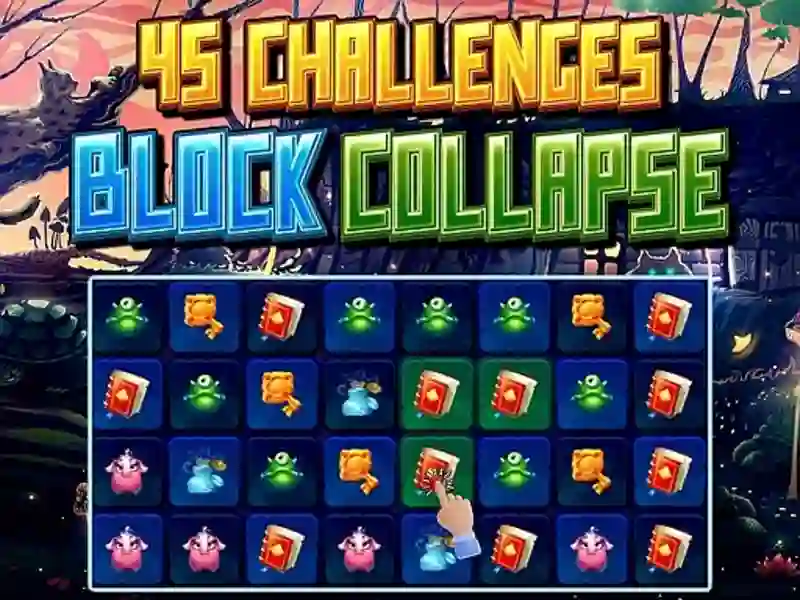 45 Challenges Block Collapse — безкоштовна онлайн гра