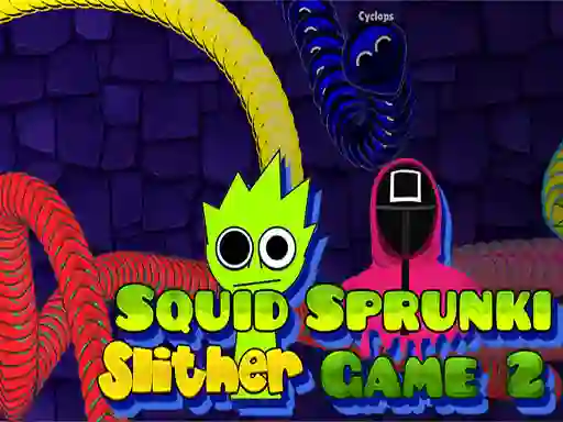 Squid Sprunki Slither Game 2 — безкоштовна онлайн гра