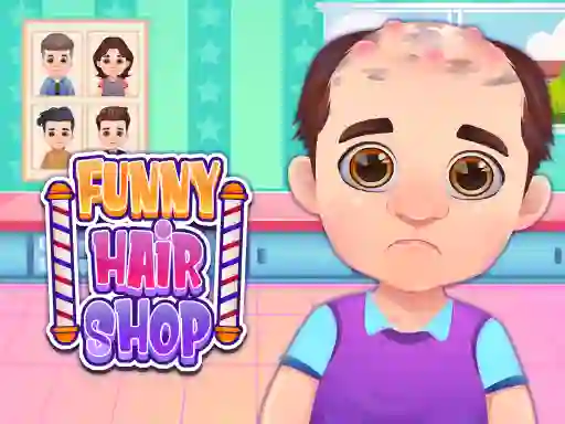 Funny Hair Salon — безкоштовна онлайн гра