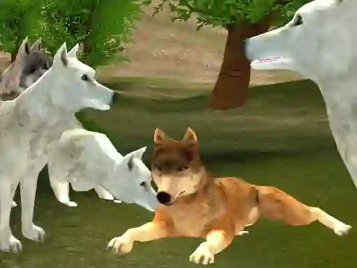 Wild Wolves Hunger Attack — безкоштовна онлайн гра