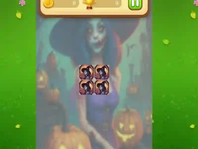 Witch Memory Match — безкоштовна онлайн гра