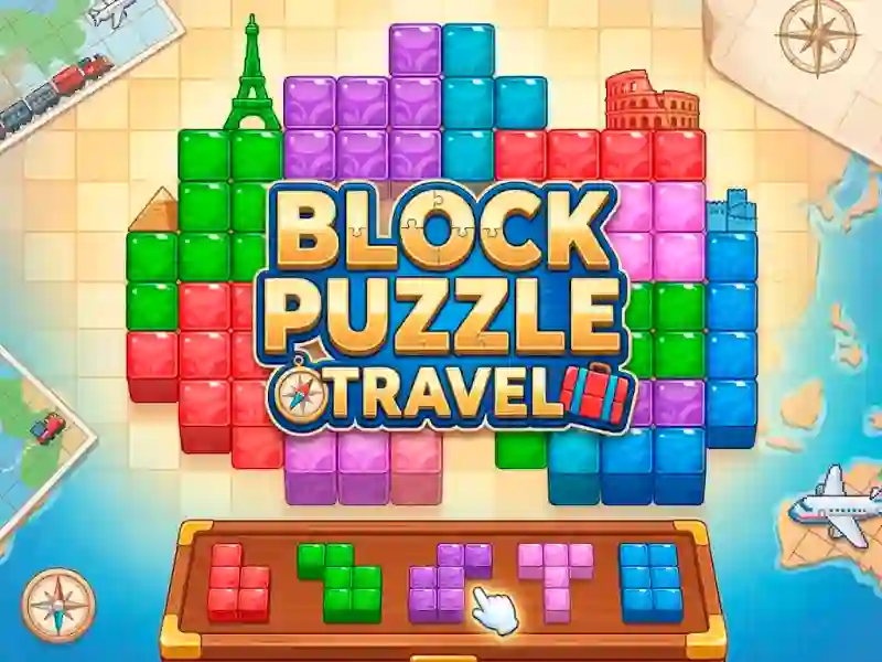 Block Puzzle Travel — безкоштовна онлайн гра