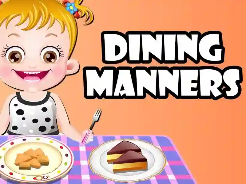 Baby Hazel Dining Manners — безкоштовна онлайн гра