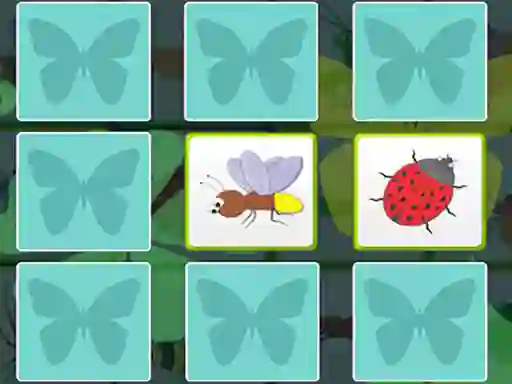Kids Memory With Insects — безкоштовна онлайн гра