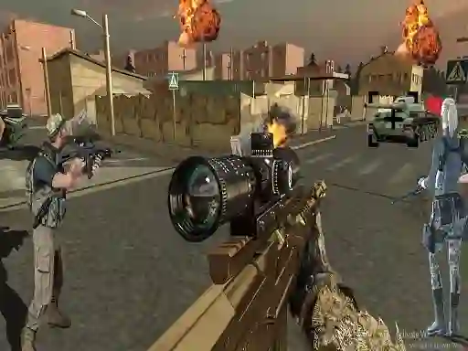 US Army Commando: Elite Commando War — безкоштовна онлайн гра