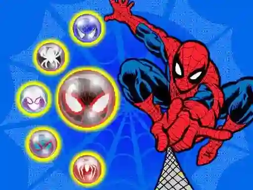 Spiderman Bubble Shooter — безкоштовна онлайн гра