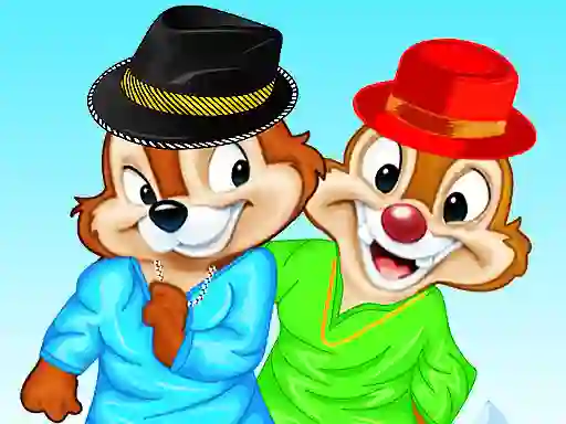 Chip n Dale Dressup — безкоштовна онлайн гра