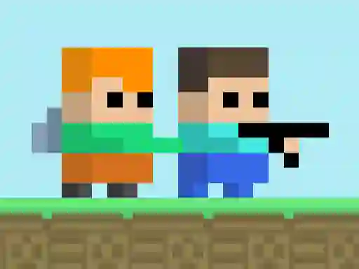 Minescrafter Steve and Alex — безкоштовна онлайн гра