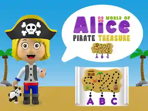 World of Alice Pirate Treasure — безкоштовна онлайн гра