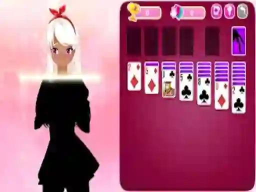 Solitaire Girls 2 — безкоштовна онлайн гра