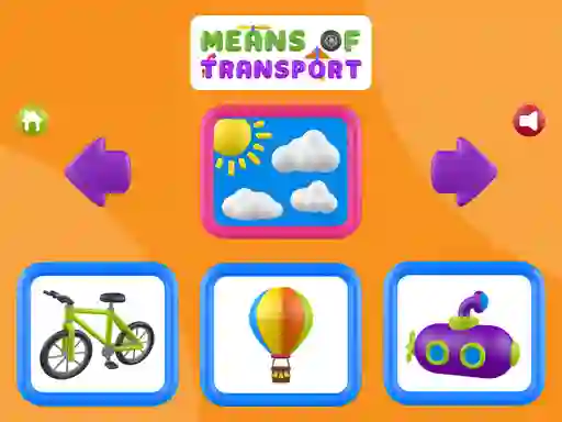 Means Of Transport — безкоштовна онлайн гра