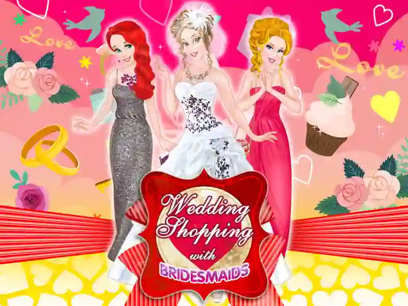 Wedding Shopping with Bridesmaids — безкоштовна онлайн гра