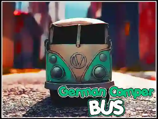 German Camper Bus — безкоштовна онлайн гра