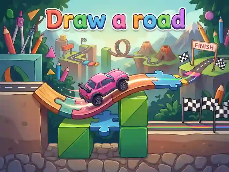 Draw a road — безкоштовна онлайн гра