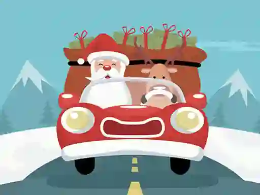 Santa Giving Presents Jigsaw — безкоштовна онлайн гра
