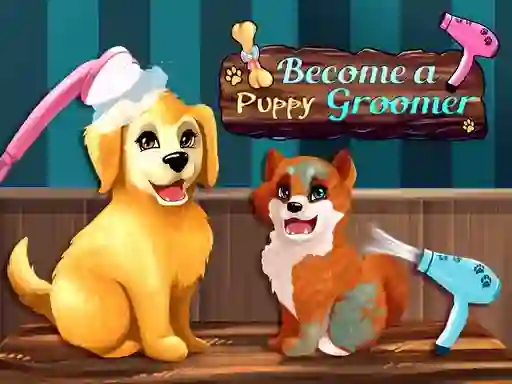 Become a Puppy Groomer — безкоштовна онлайн гра
