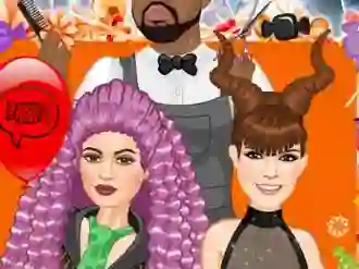 Jenner Sisters Spooky Hairstyles — безкоштовна онлайн гра