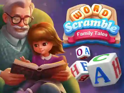 Word Scramble Family Tales — безкоштовна онлайн гра