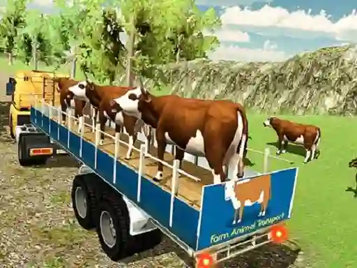 Offroad Animal Truck Transport — безкоштовна онлайн гра