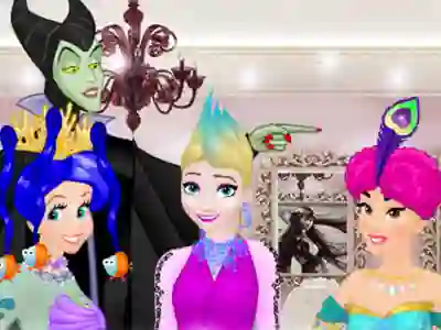 Princess April Fools Hair Salon — безкоштовна онлайн гра