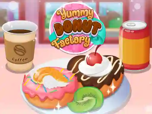 Yummy Donut Factory — безкоштовна онлайн гра