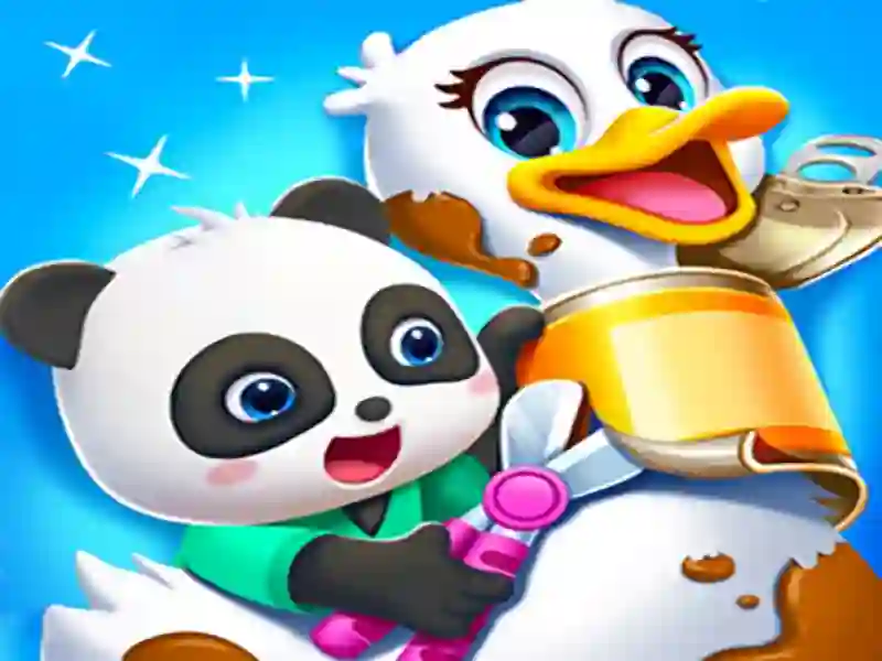 Baby Panda Pet Care Center — безкоштовна онлайн гра