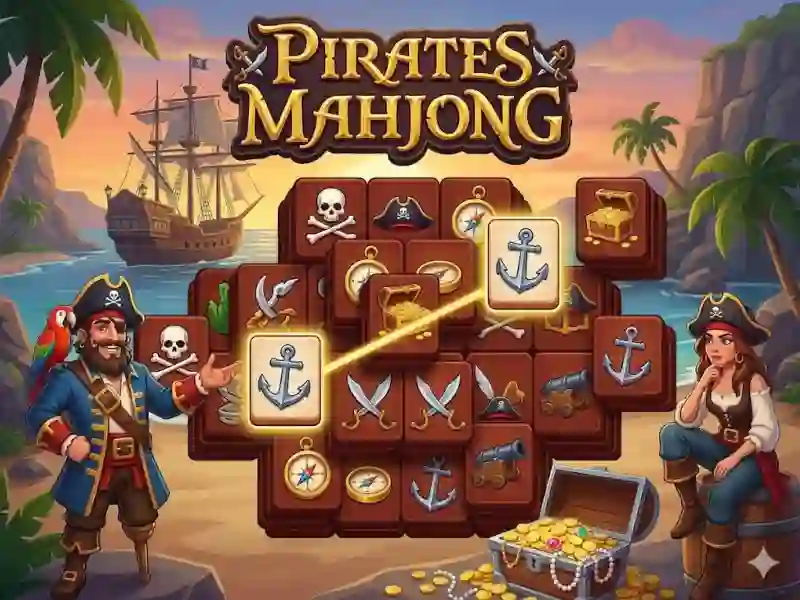 Pirates Mahjong — безкоштовна онлайн гра