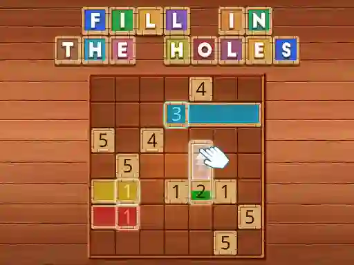 Fill In the holes — безкоштовна онлайн гра