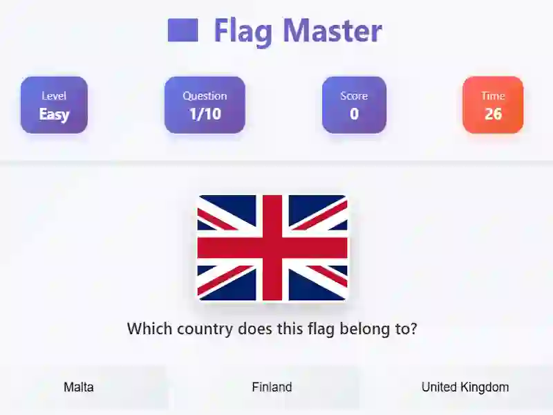 Flag Masters — безкоштовна онлайн гра