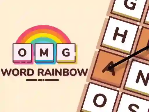 Omg Word Rainbow — безкоштовна онлайн гра