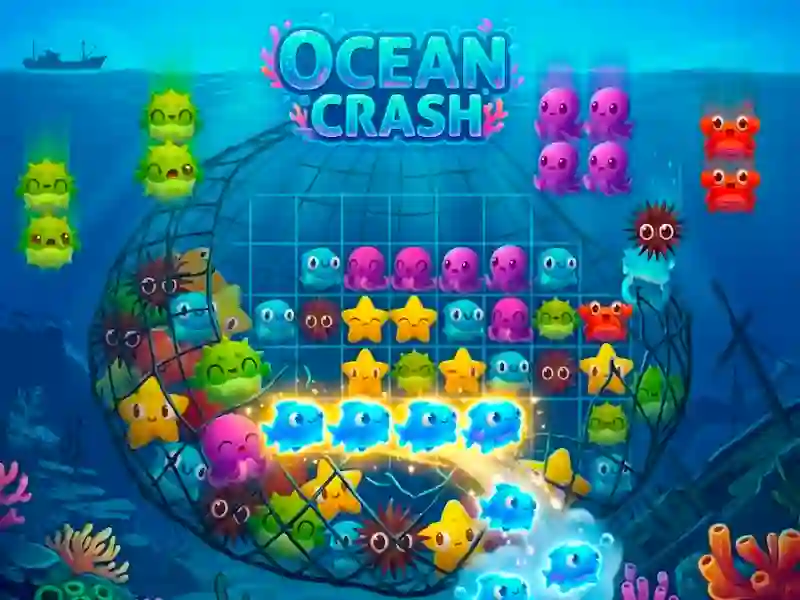 Ocean crash — безкоштовна онлайн гра