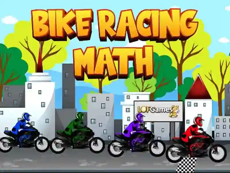 Bike Racing Math — безкоштовна онлайн гра