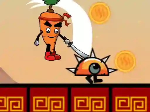 Carrot Ninja — безкоштовна онлайн гра